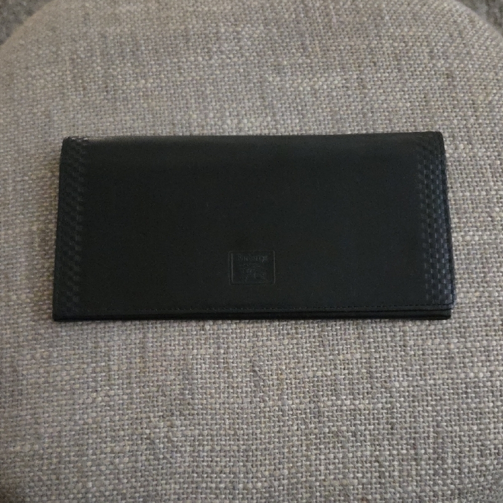 Burberrys Vintage Black Leather Wallet - Picture 6 of 6